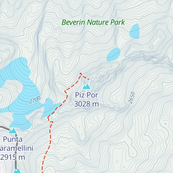 Map of Piz Por