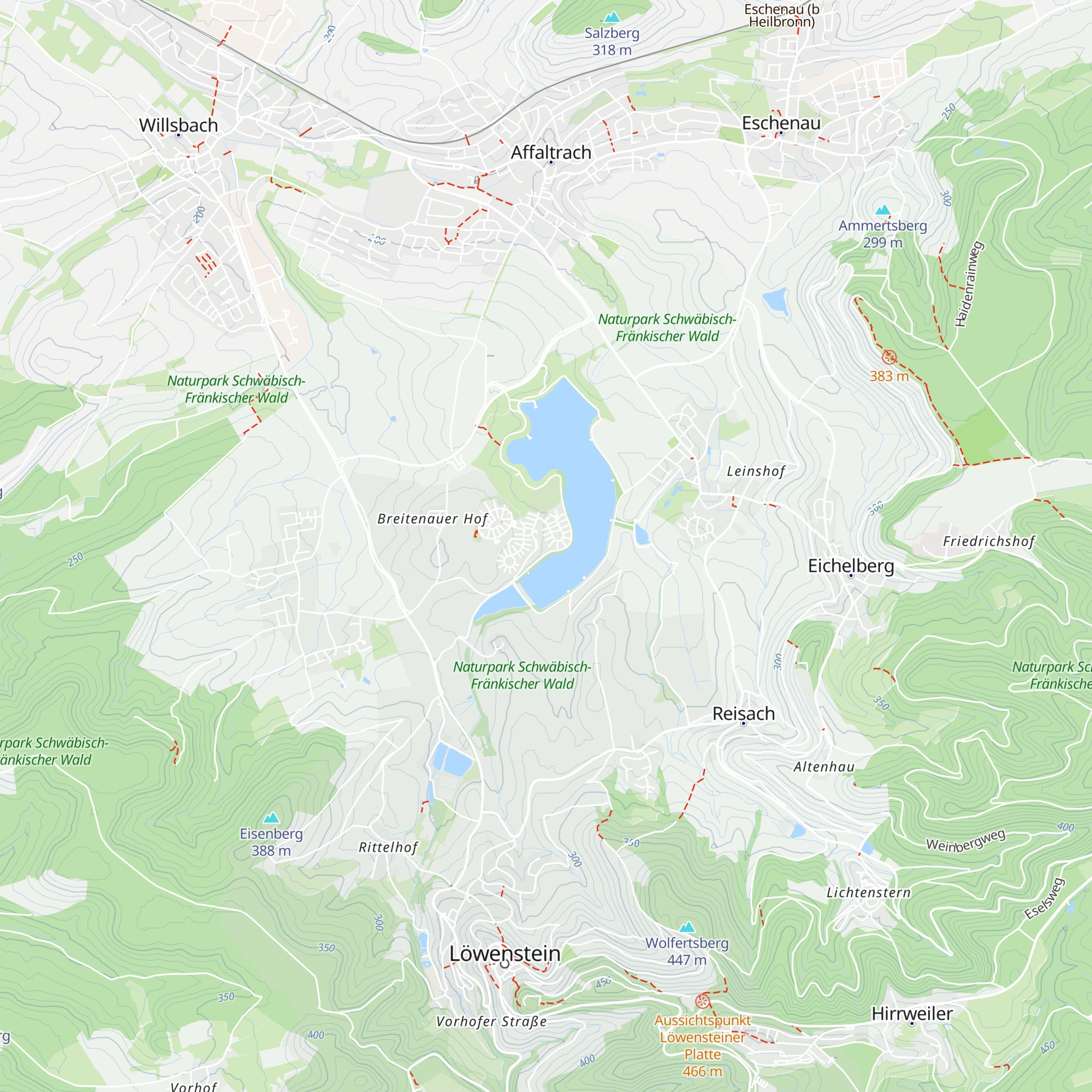 Schutzhütte map