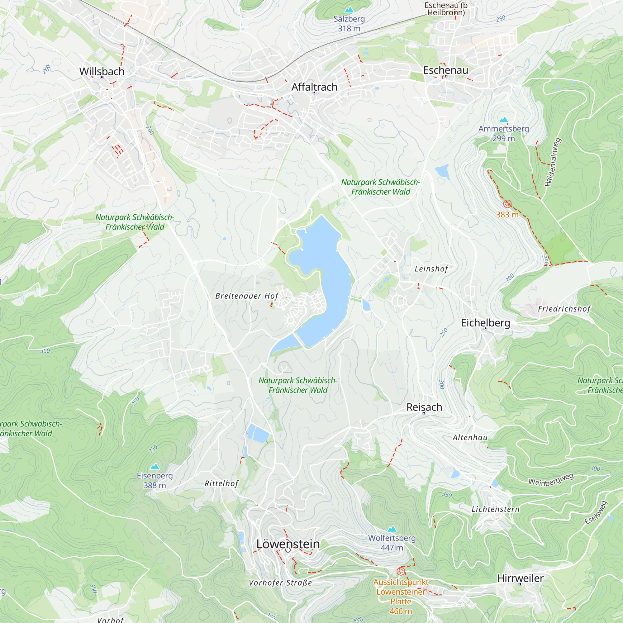 Schutzhütte map