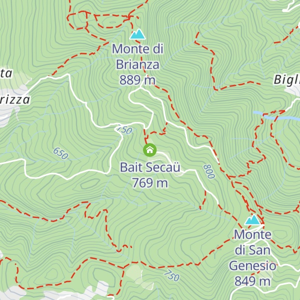 Map of Bait Secaü
