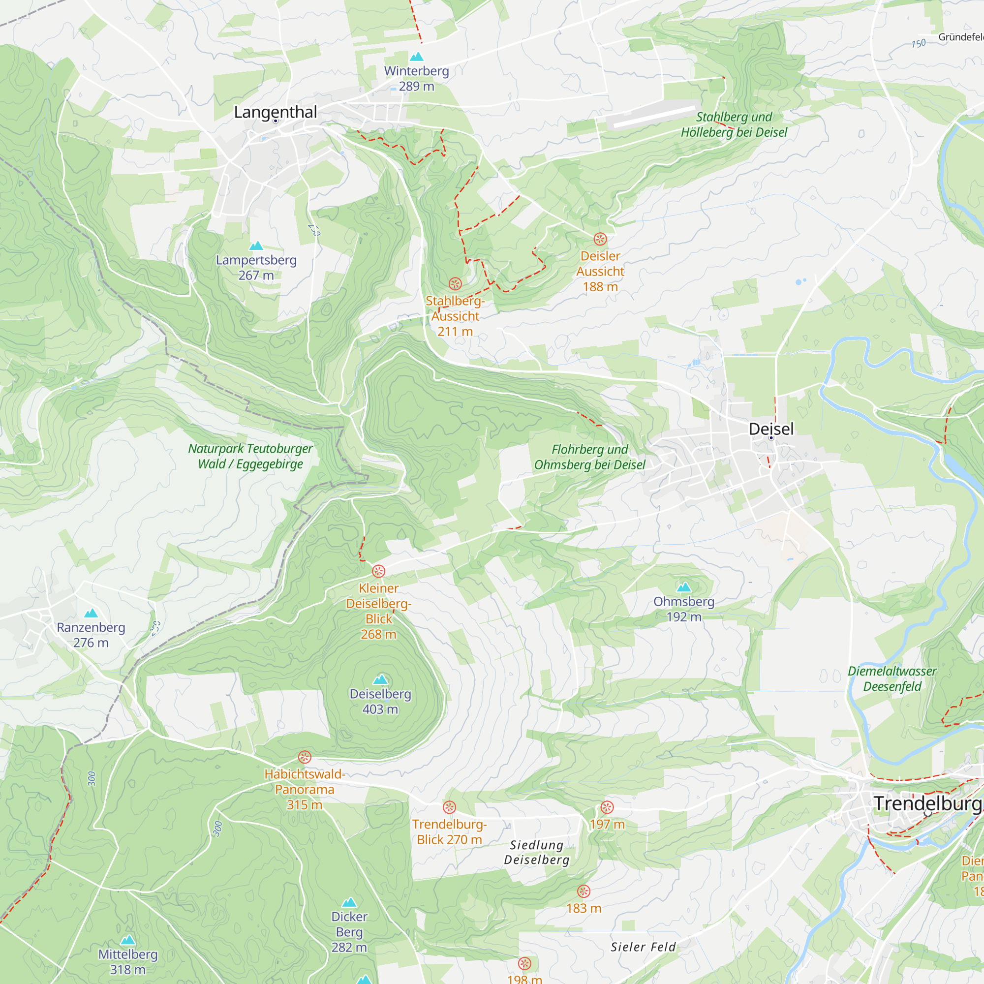 Schutzhütte map