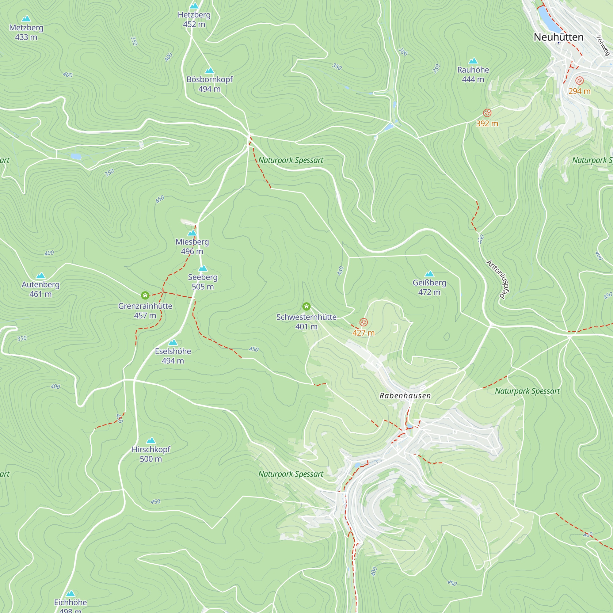 Schwesternhütte map