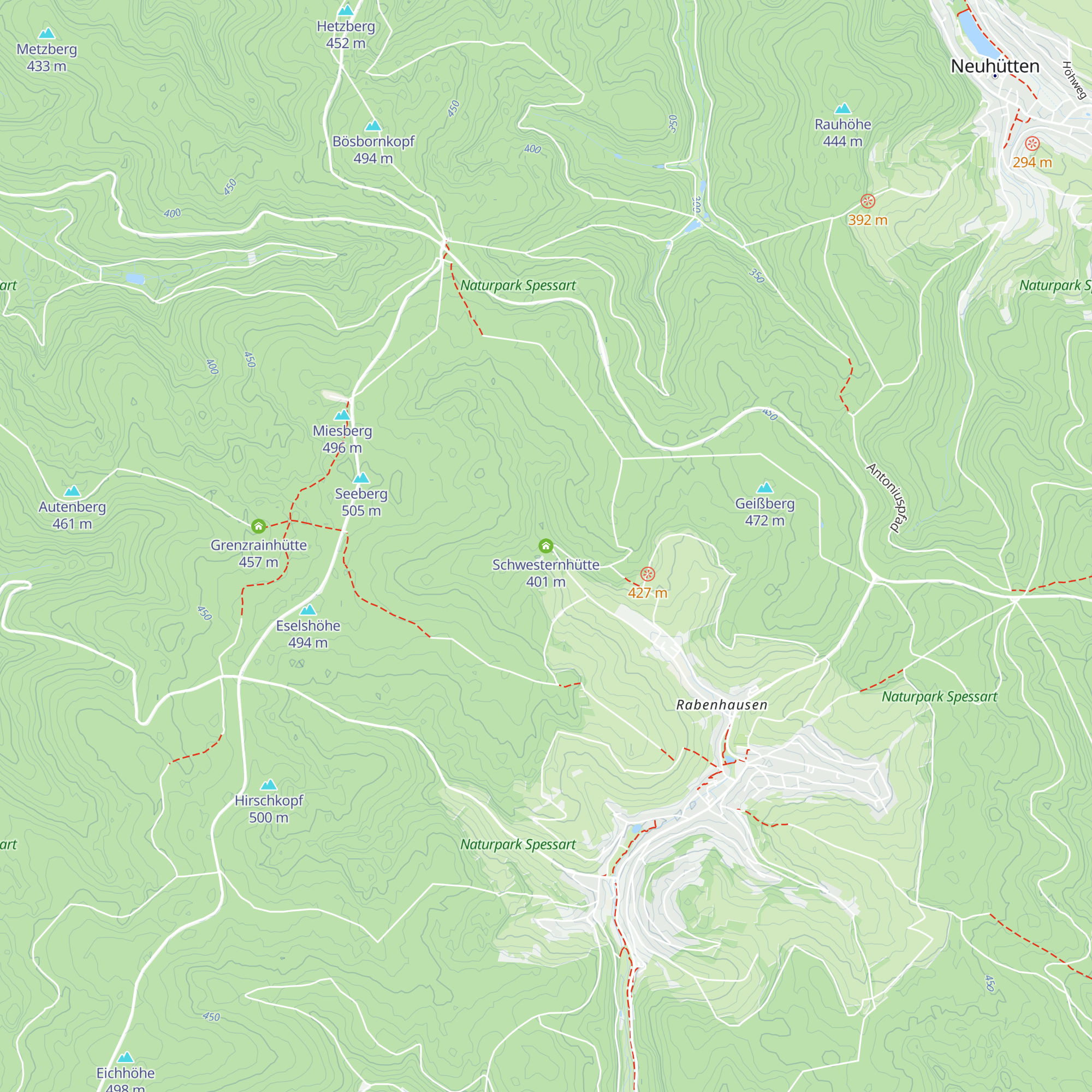 Schwesternhütte map