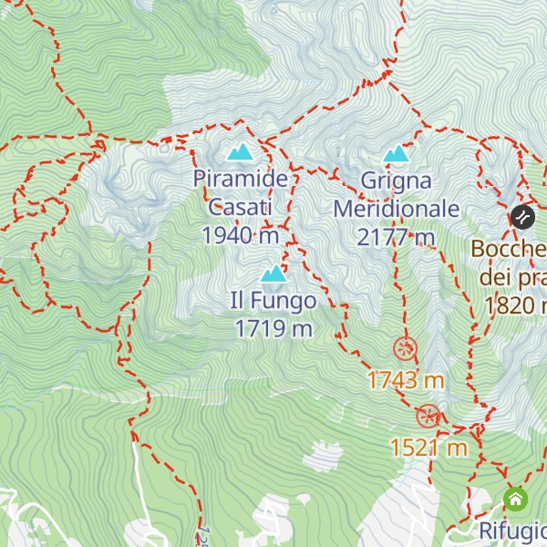 Map of Il Fungo