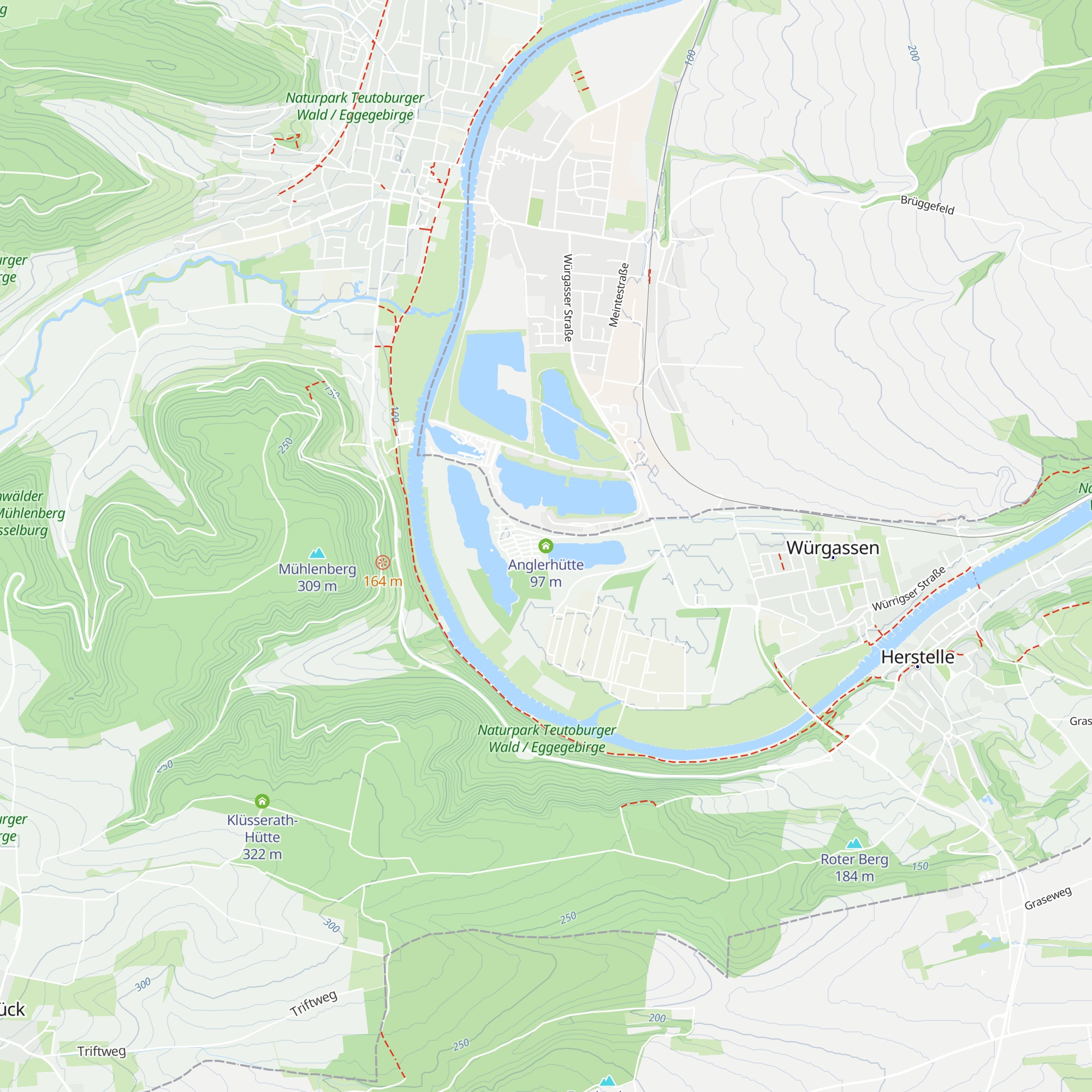 Anglerhütte map