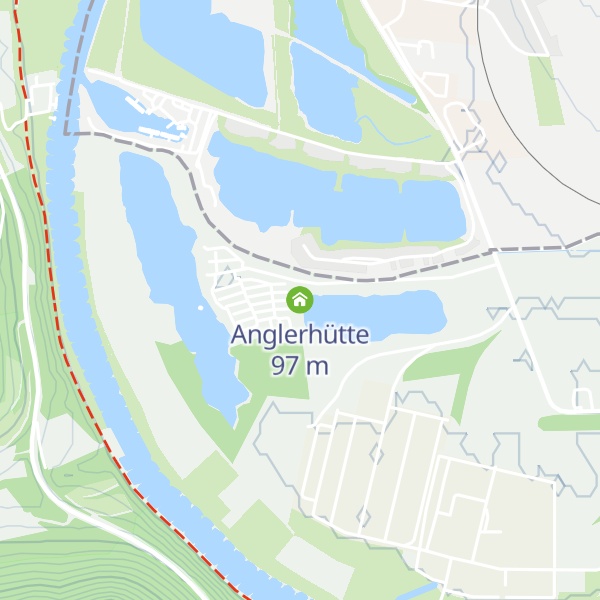 Map of Anglerhütte