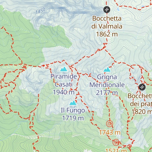 Map of Guglia Angelina