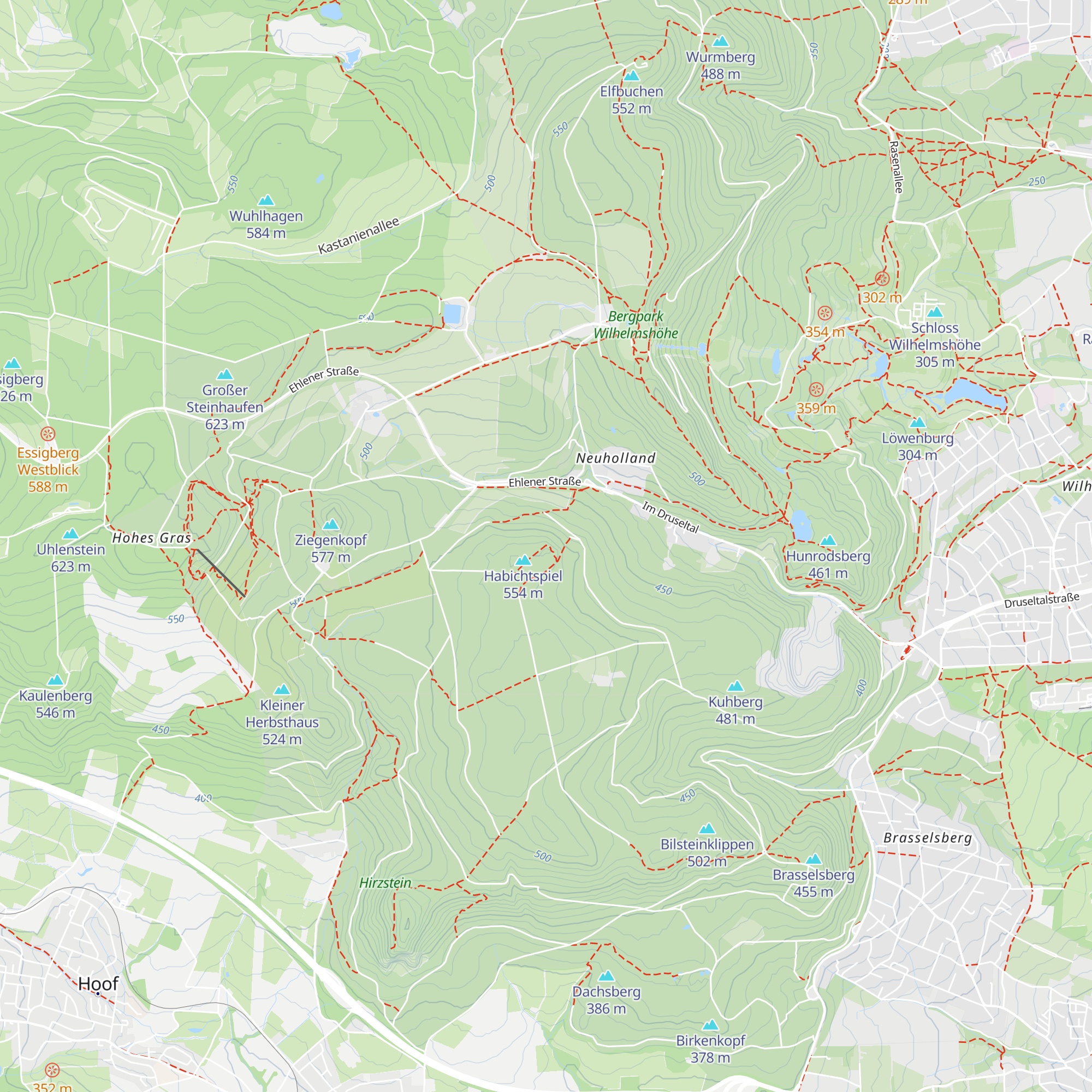 Bruno-Giese-Hütte map
