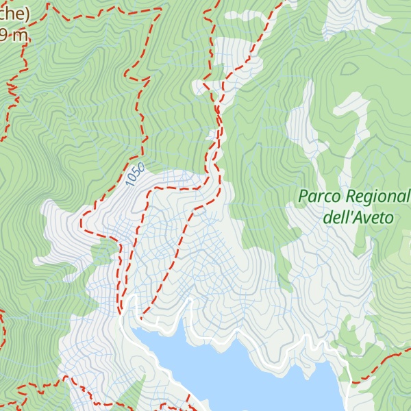 Map of Monte Gasparella