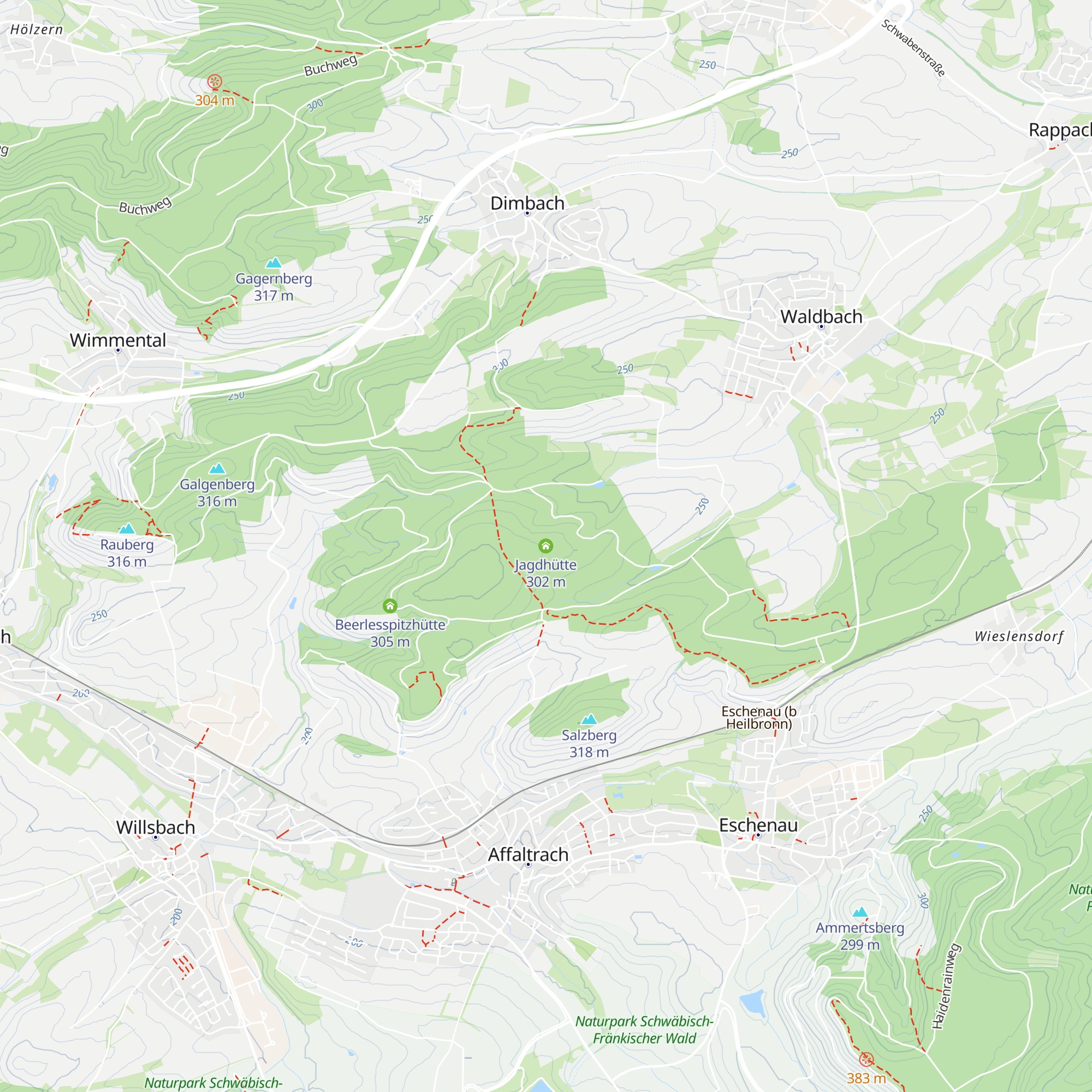 Jagdhütte map