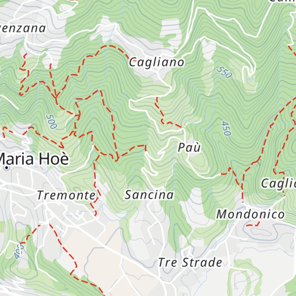 Map of Cascina Mirabella