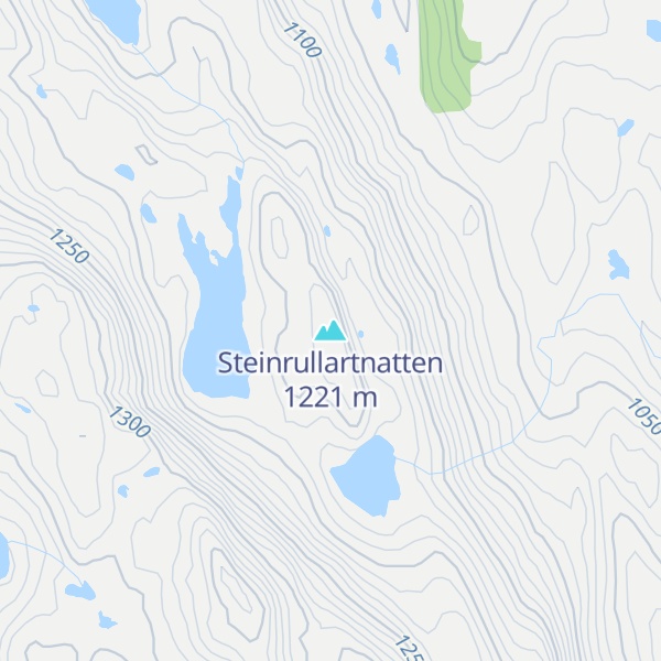 Map of Steinrullartnatten