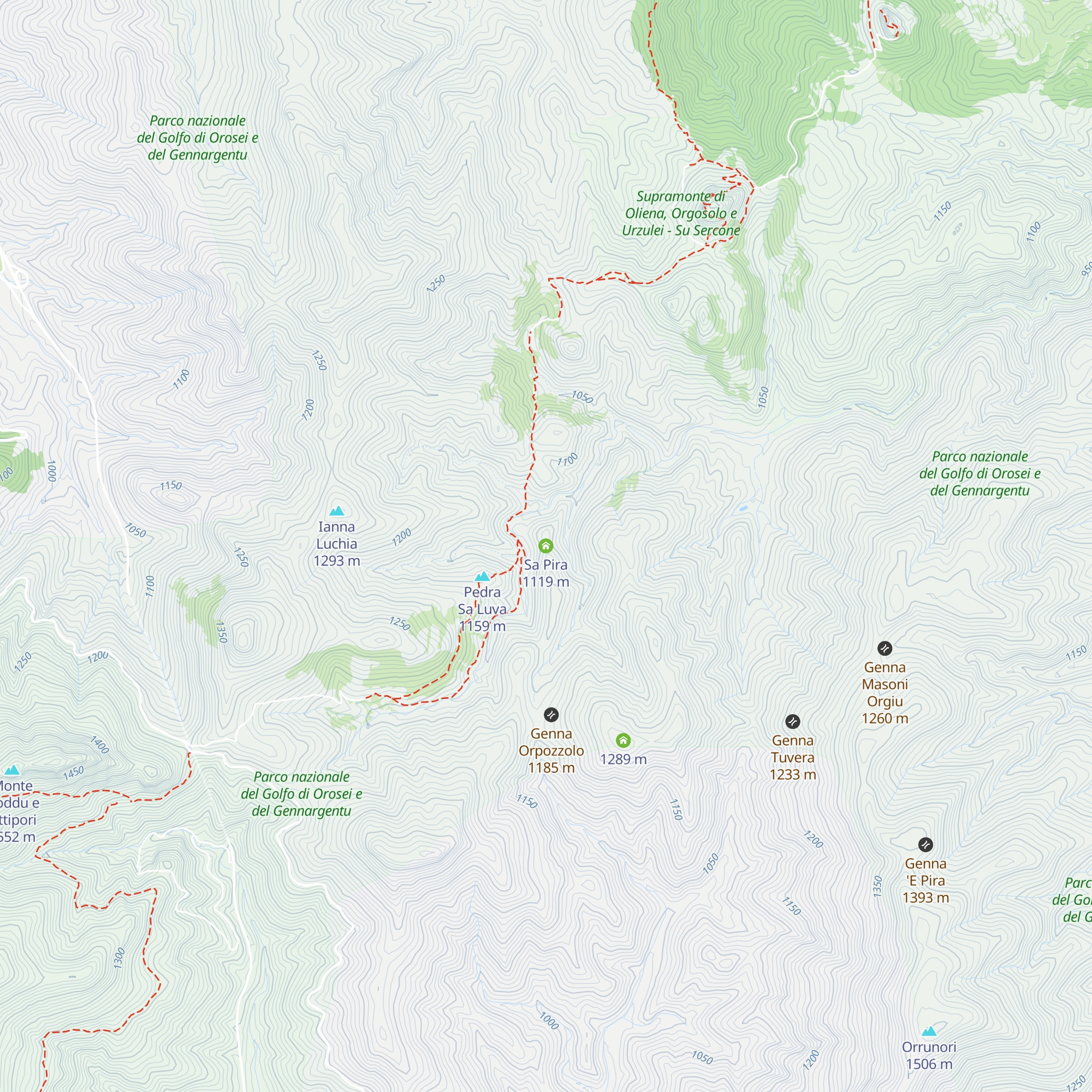 Sa Pira map