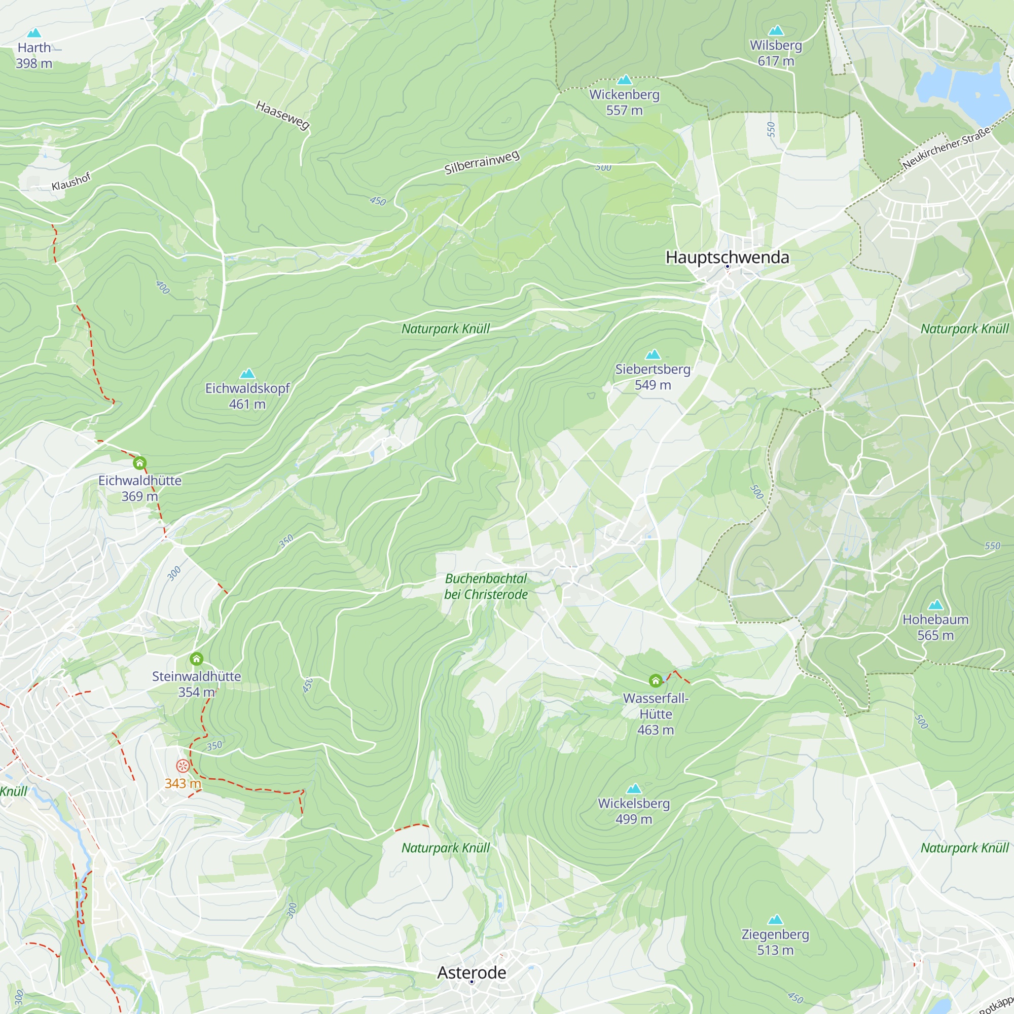 In der Hütte map