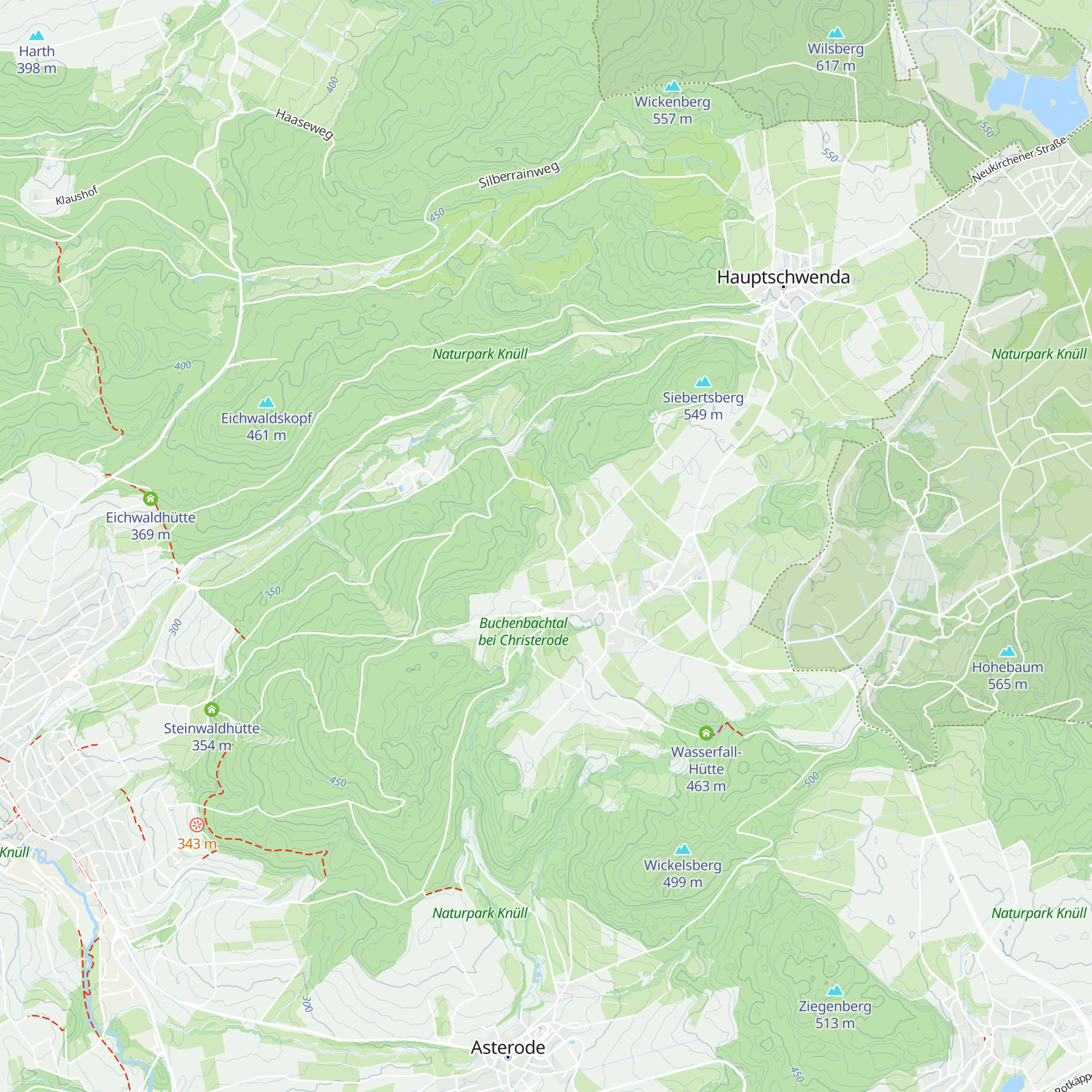 In der Hütte map