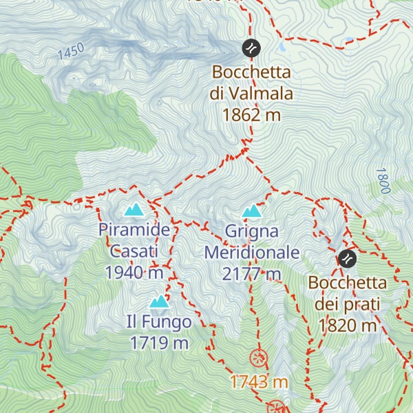 Map of Torrione Clerici