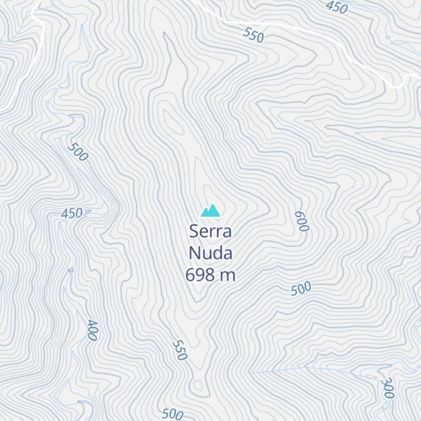 Map of Serra Nuda