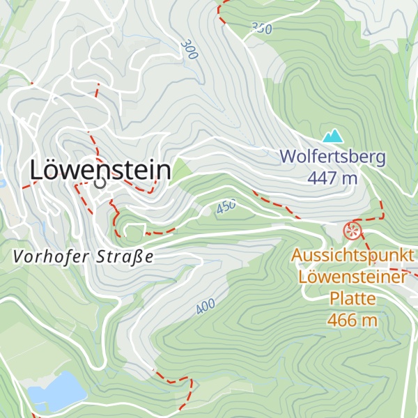 Map of Hofackerhütte