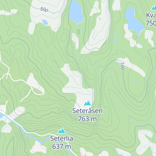 Map of Seternatten