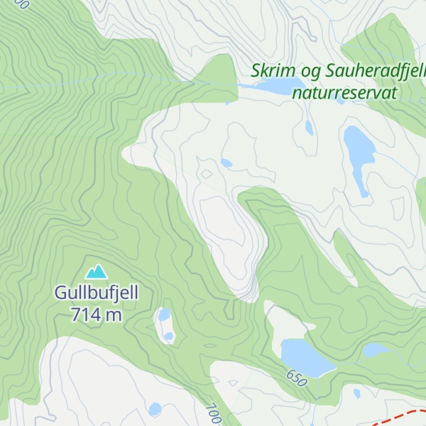 Map of Lysthusnatten
