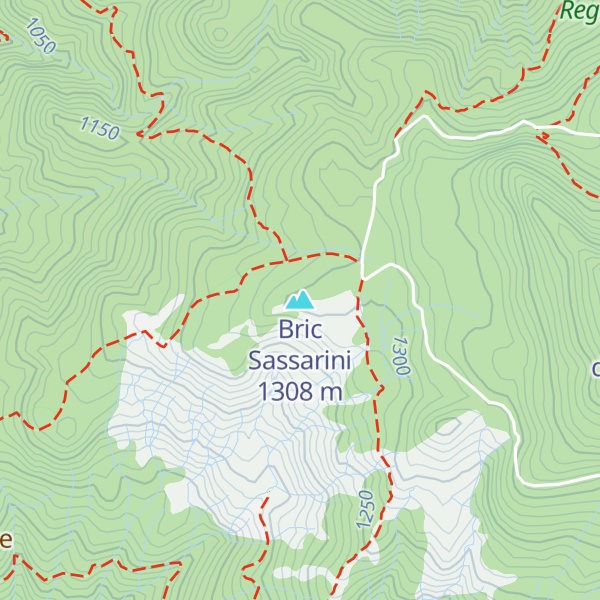 Map of Bric Sassarini