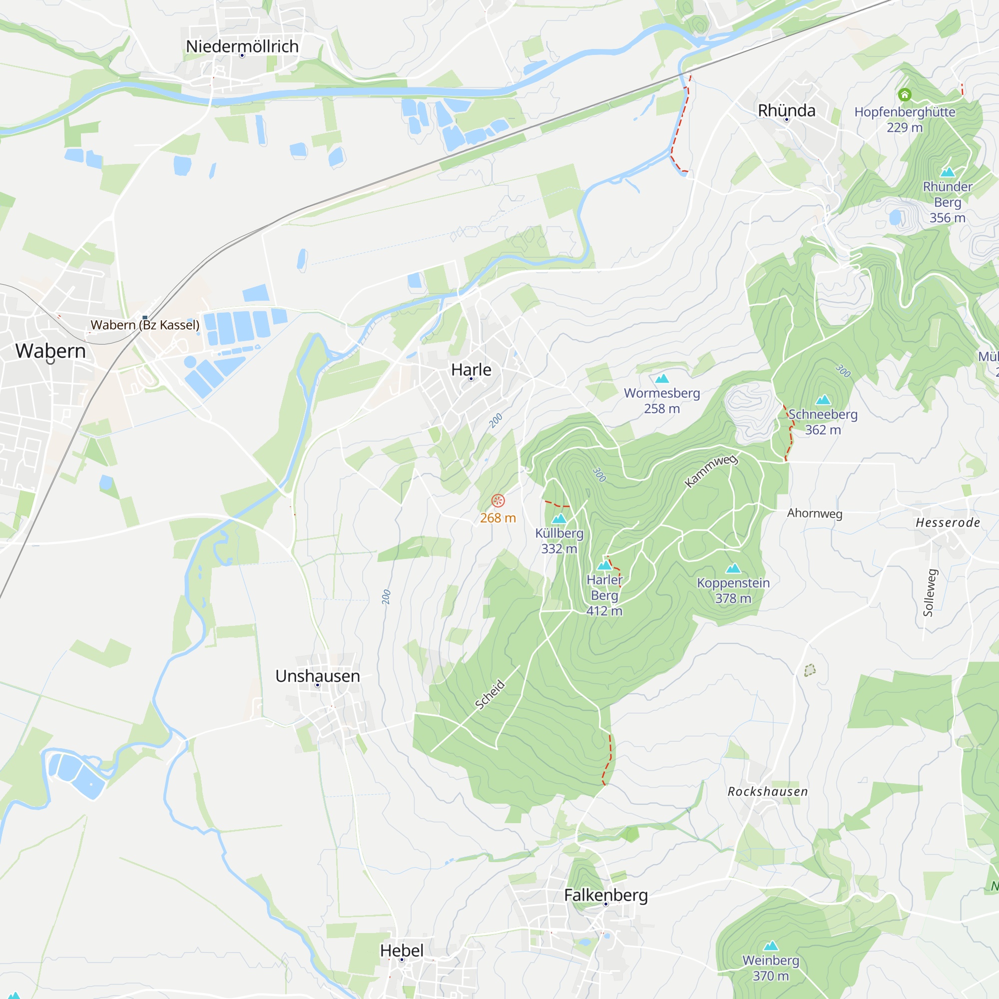 Küllbergshütte map