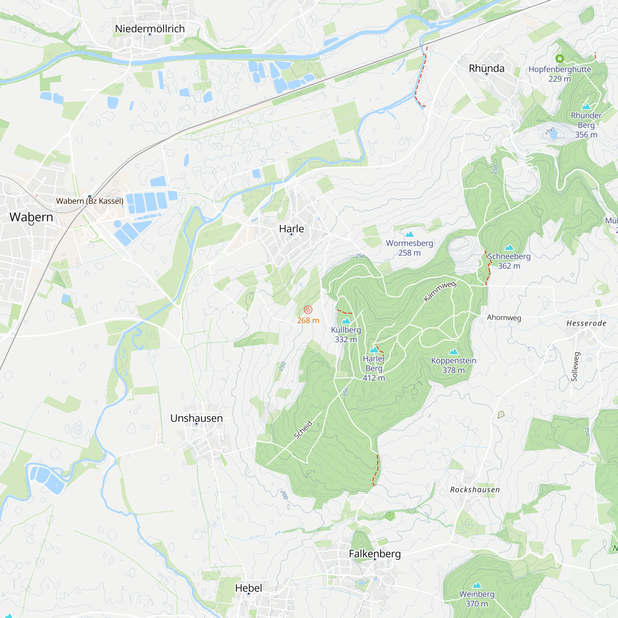 Küllbergshütte map