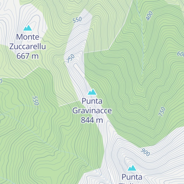 Map of Punta Gravinacce