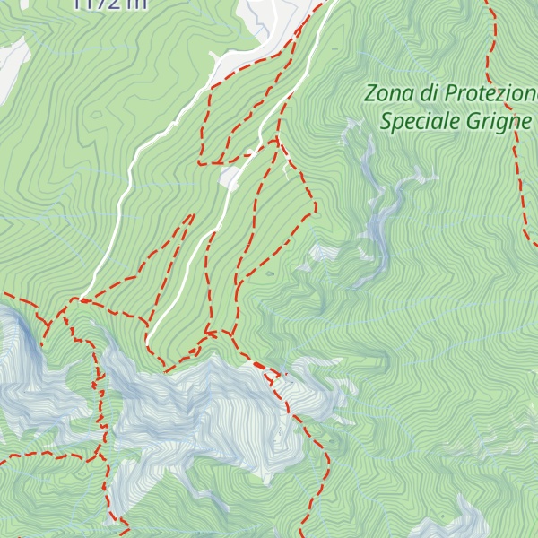 Map of Cima di Calolden