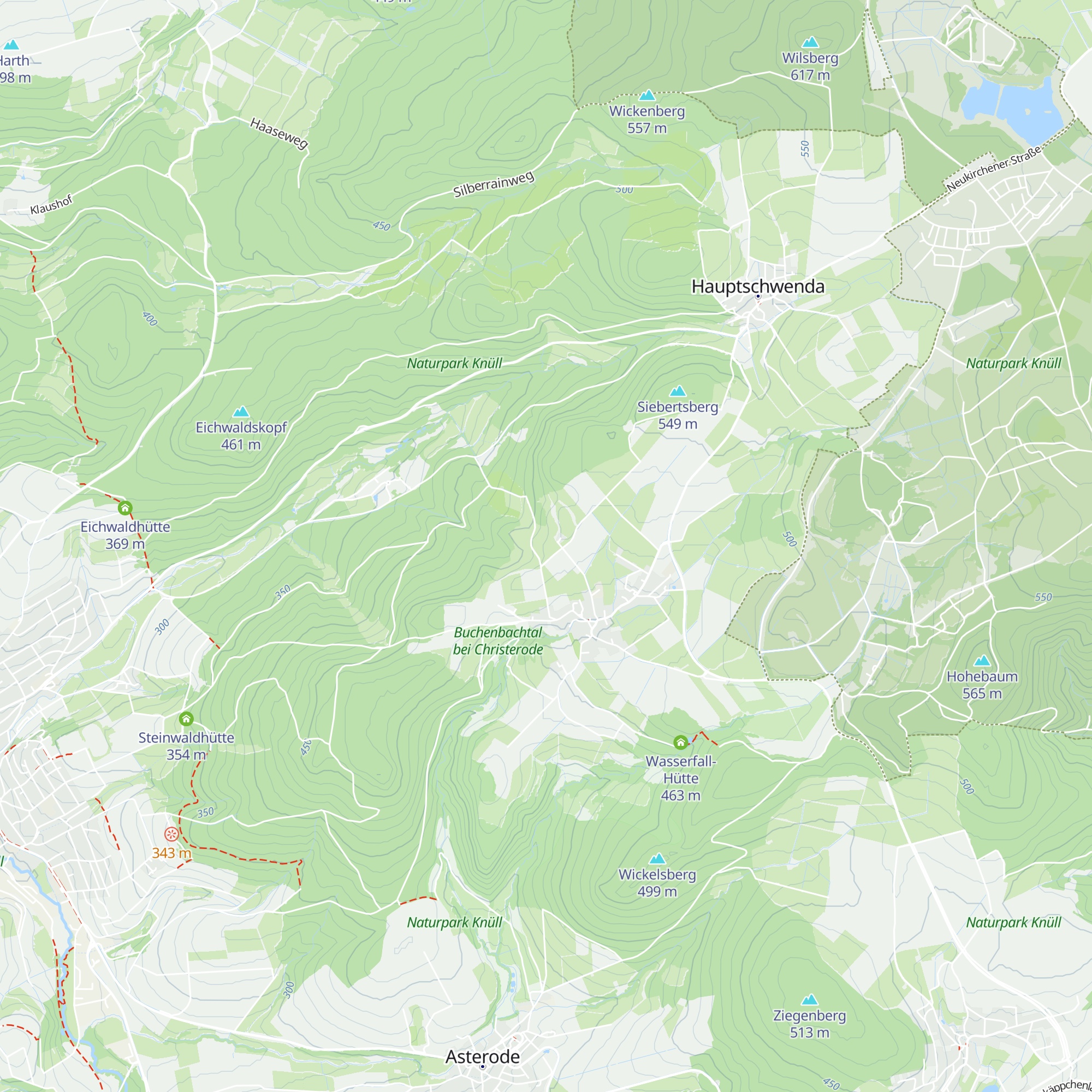 In der Hütte map