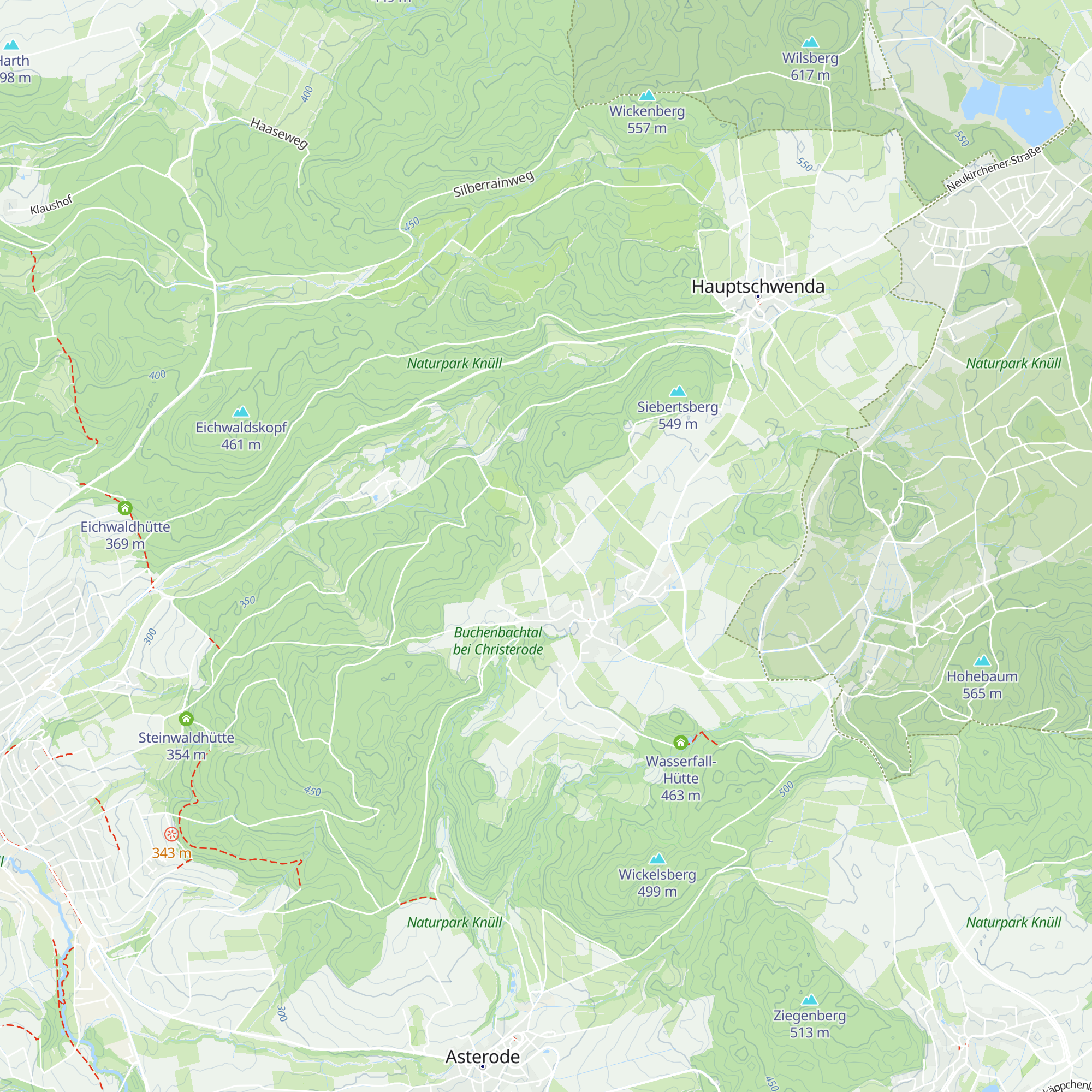 In der Hütte map