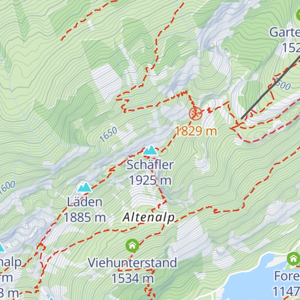 Map of Schäfler