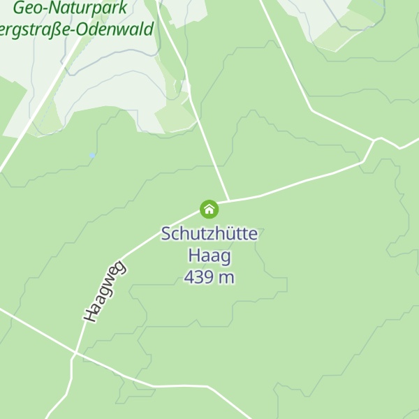 Map of Schutzhütte Haag