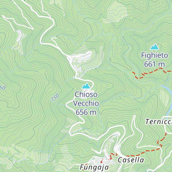 Map of Chioso Vecchio