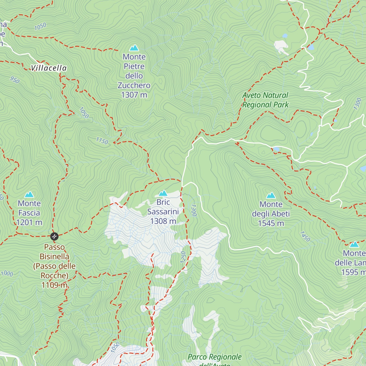 Rifugio Monte degli Abeti map