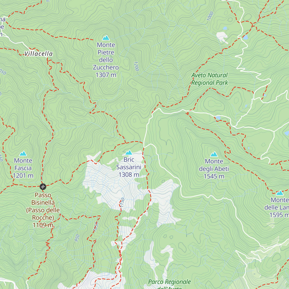 Rifugio Monte degli Abeti map