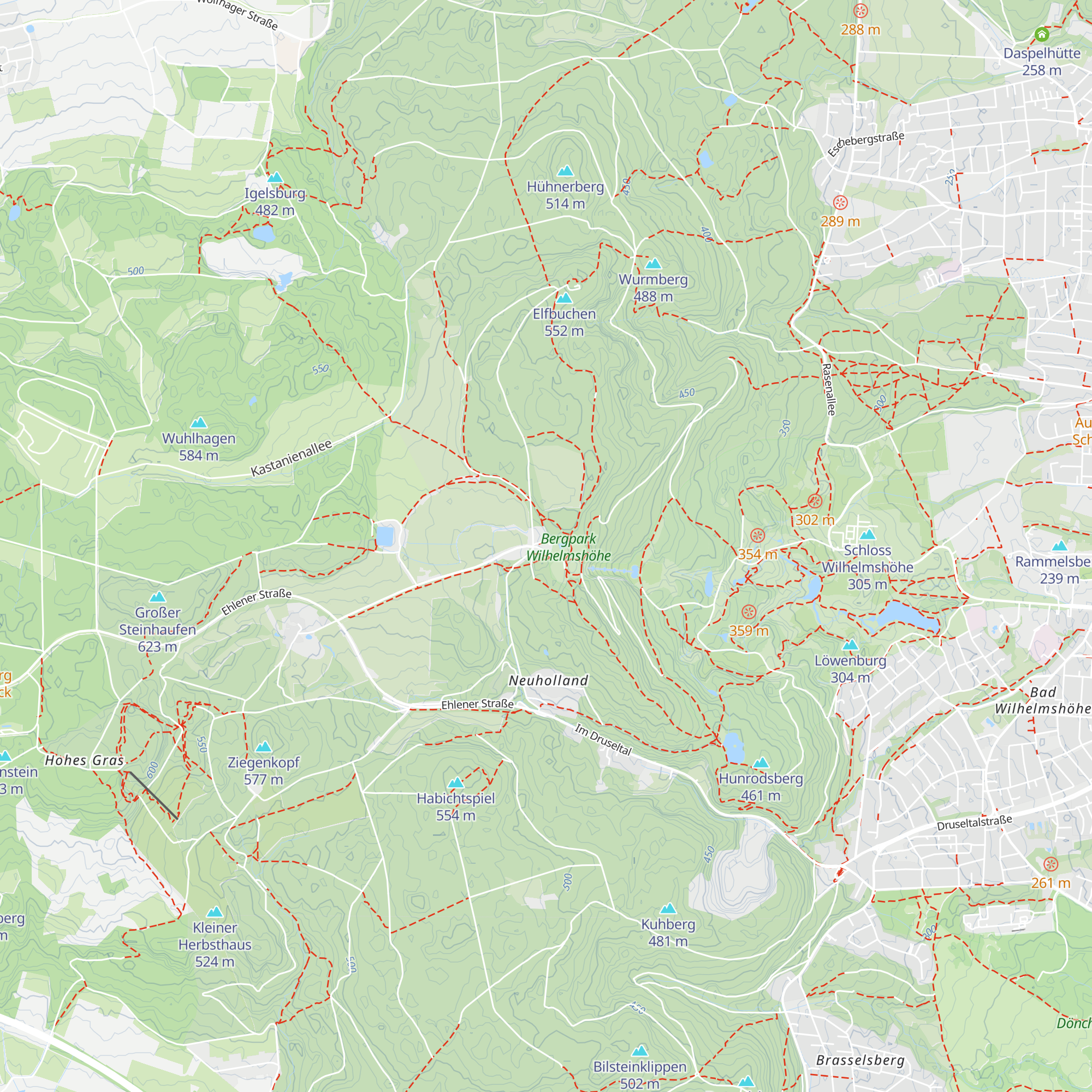 Besucherzentrum Herkules map