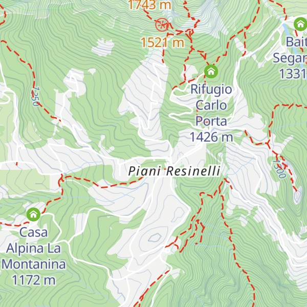 Map of La Baita