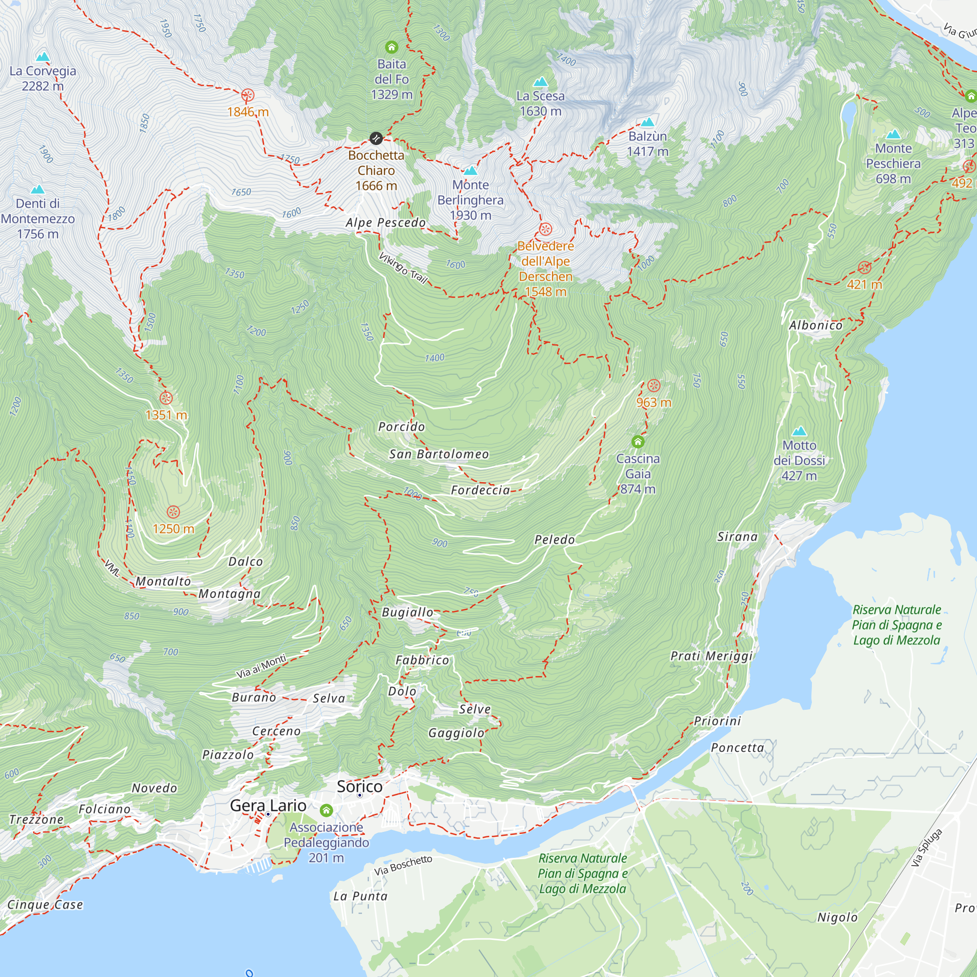 Baita dal Vikingo map