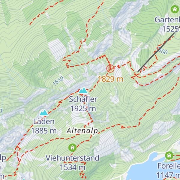 Map of Schäfler