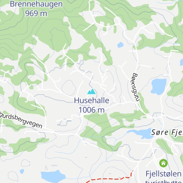 Map of Husehalle