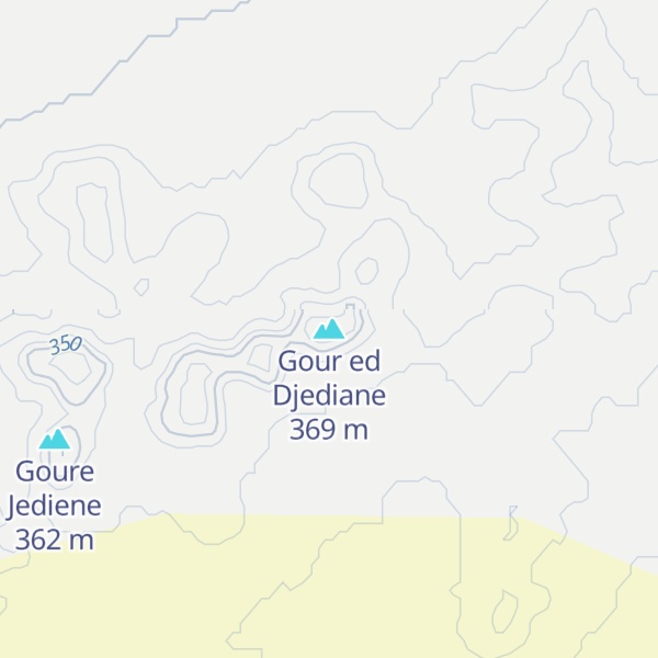Map of Gour ed Djediane