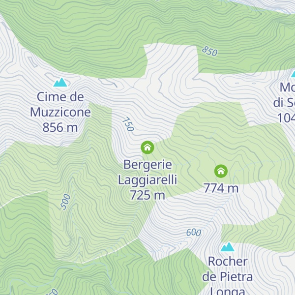 Map of Bergerie Laggiarelli