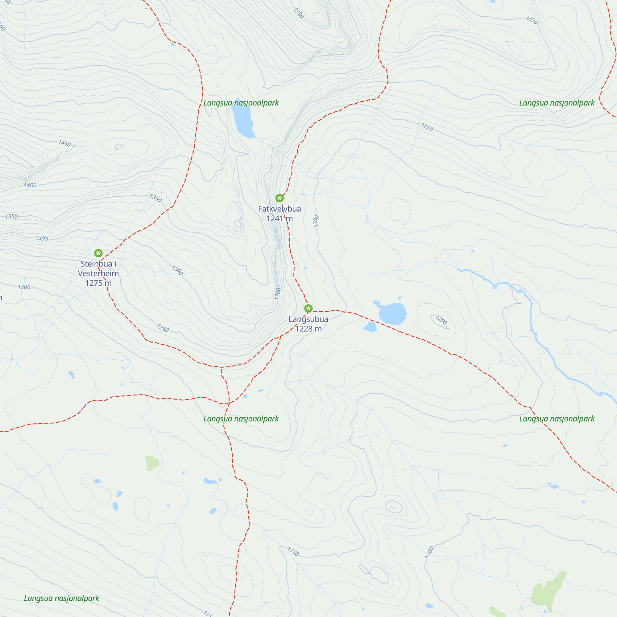 Langsubua map