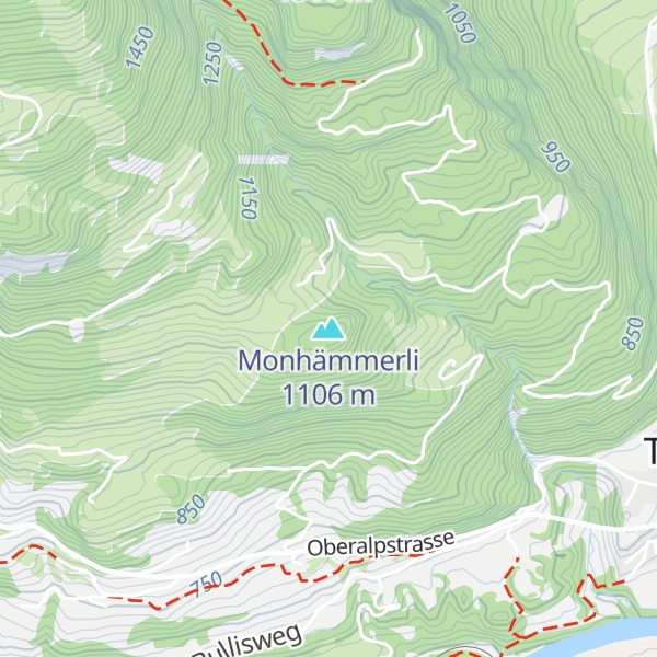 Map of Monhämmerli