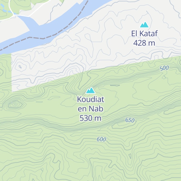 Map of Koudiat en Nab