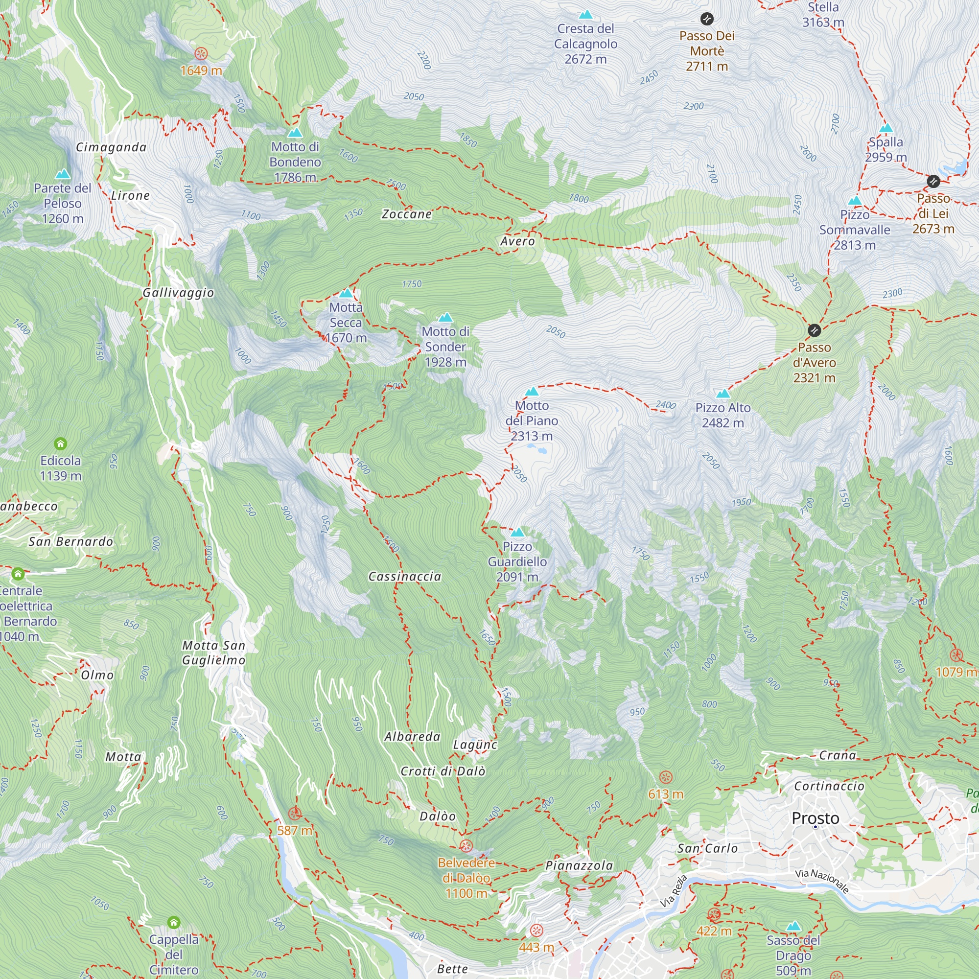 Crespallo map
