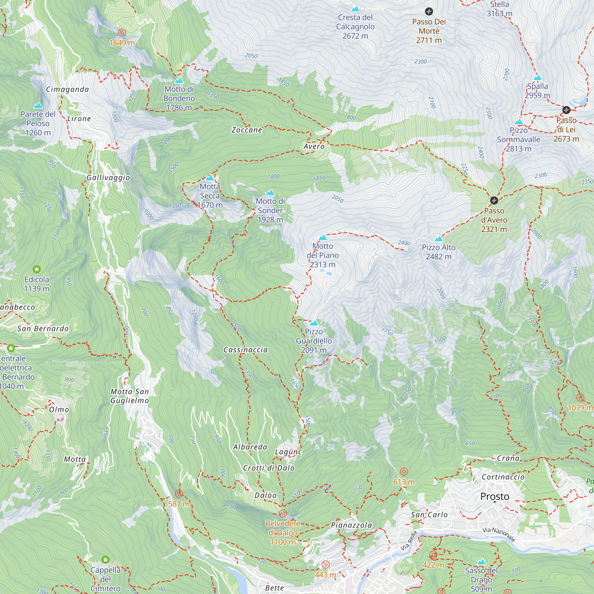 Crespallo map