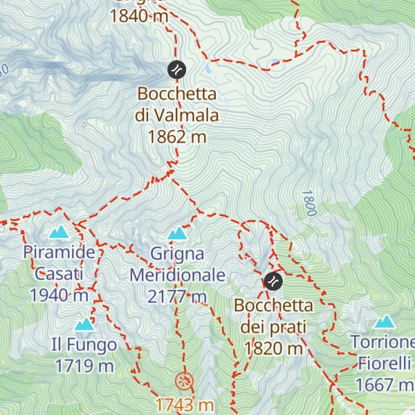 Map of Torrione Magnaghi Settentrionale