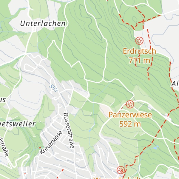 Map of Turnerhütte TV Markdorf
